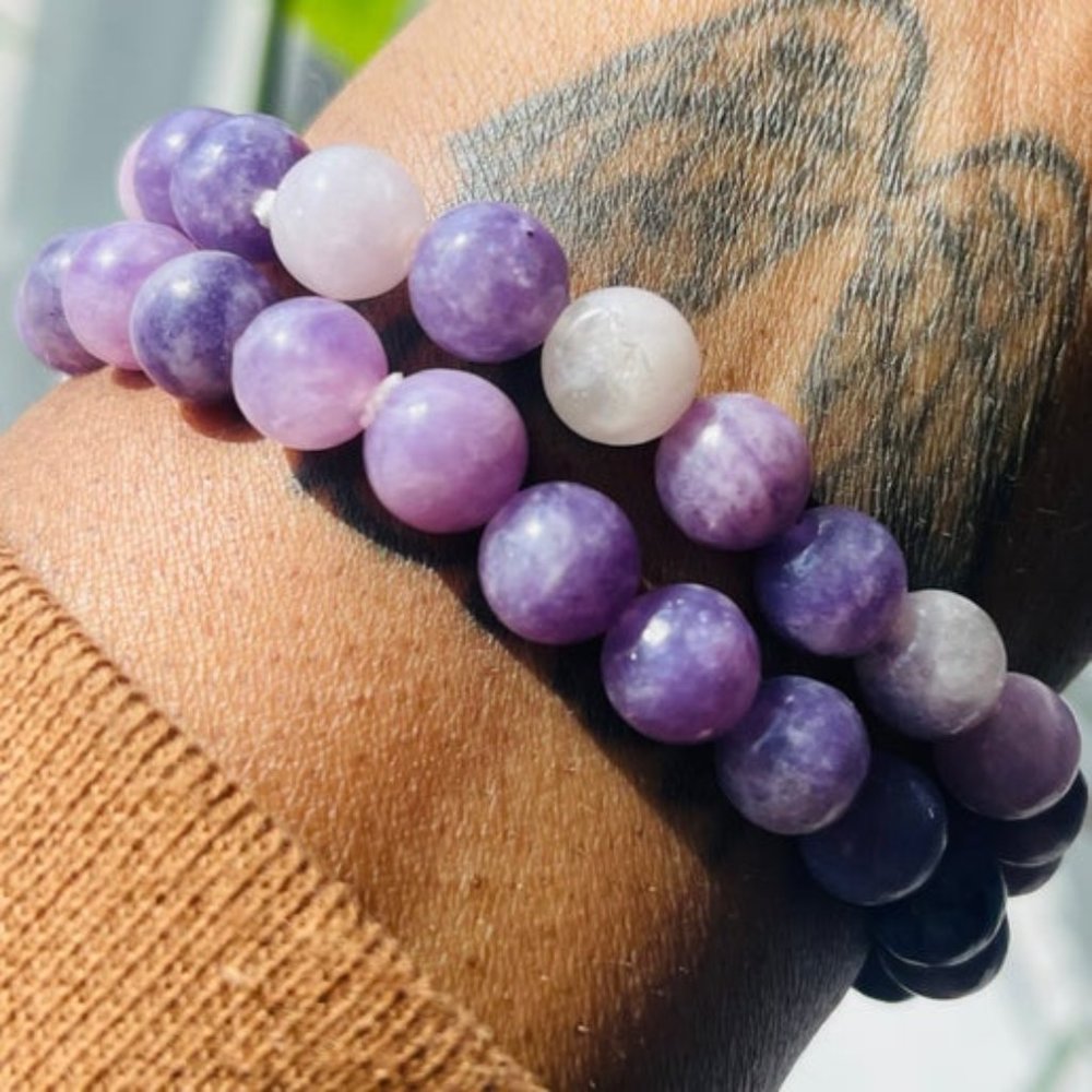 Lepidolite Bracelets (8mm)